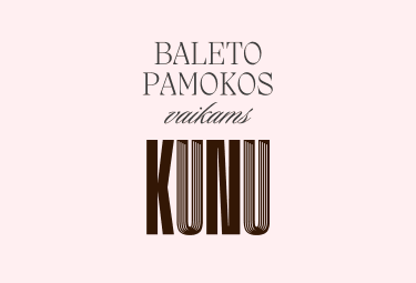 Baleto pamokos vaikams (5–7 m.)