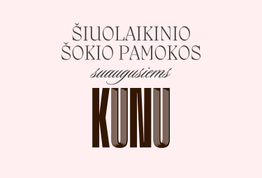 Šiuolaikinis šokis suaugusiems (beginner)