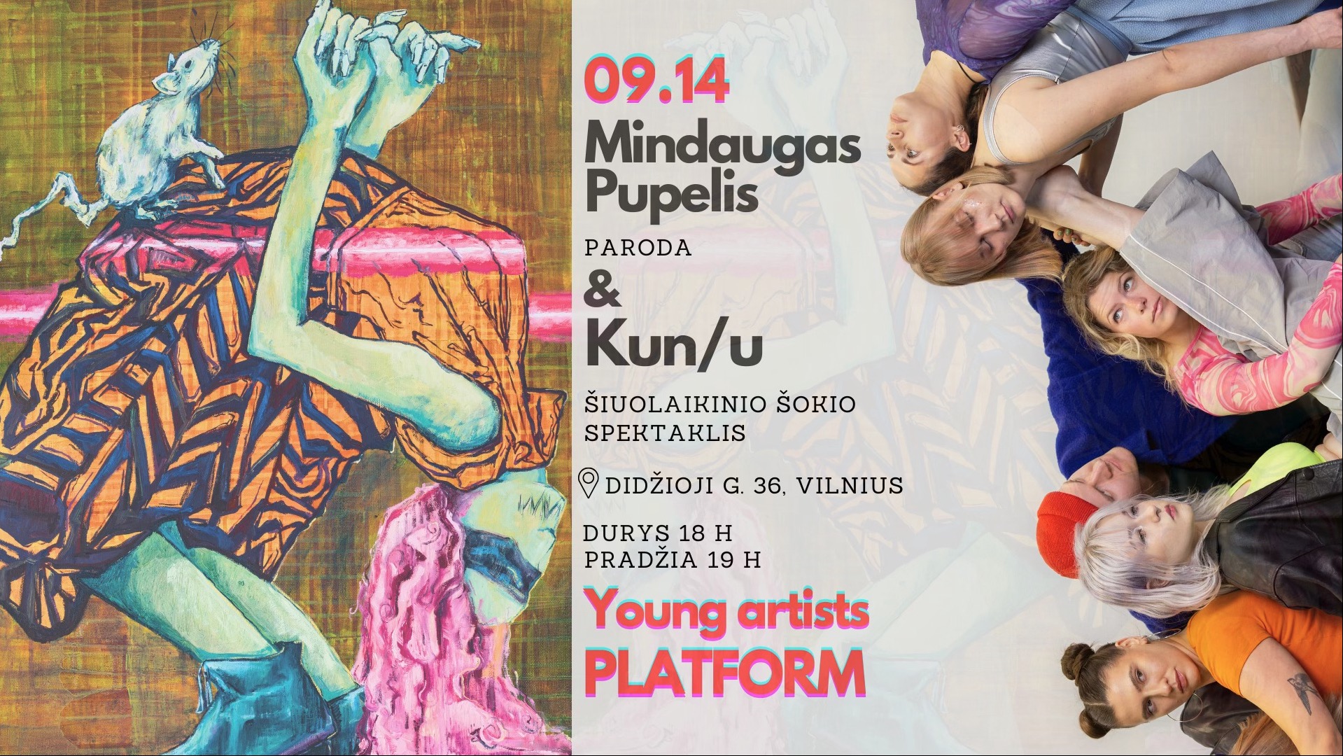 Young Artist Platform Event Poster